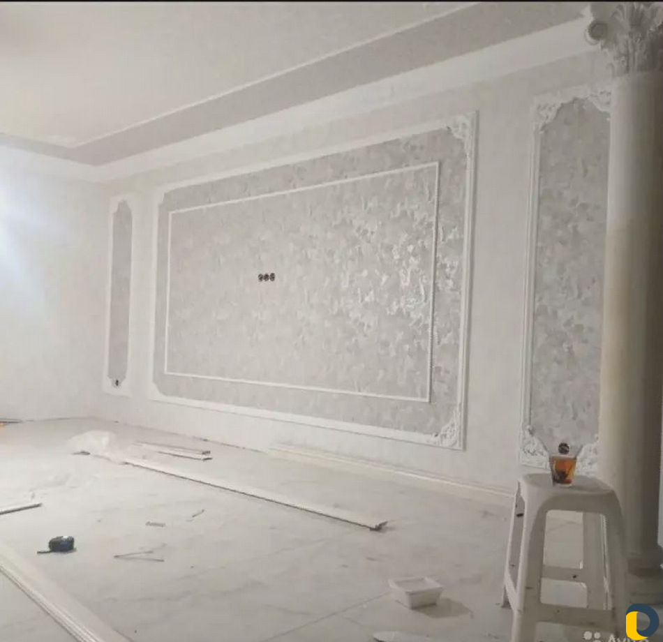 Шпатлёвка.штукатурка