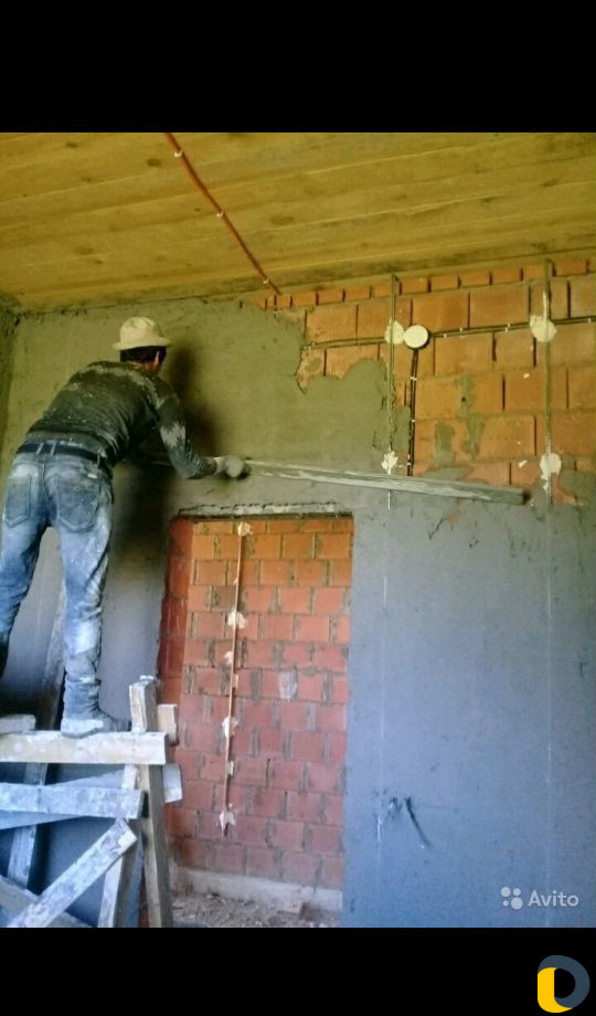 Шпатлёвка.штукатурка