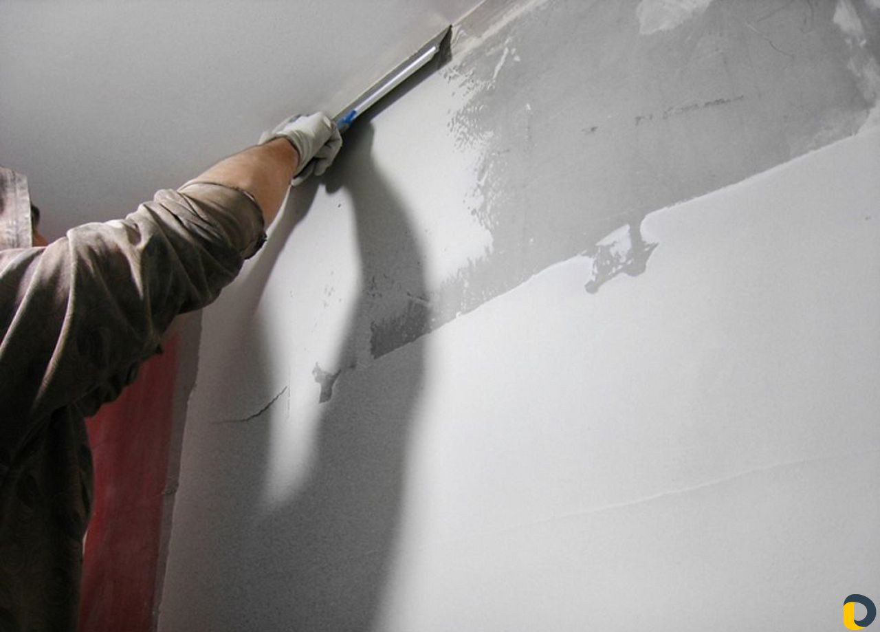 Шпатлёвка.штукатурка