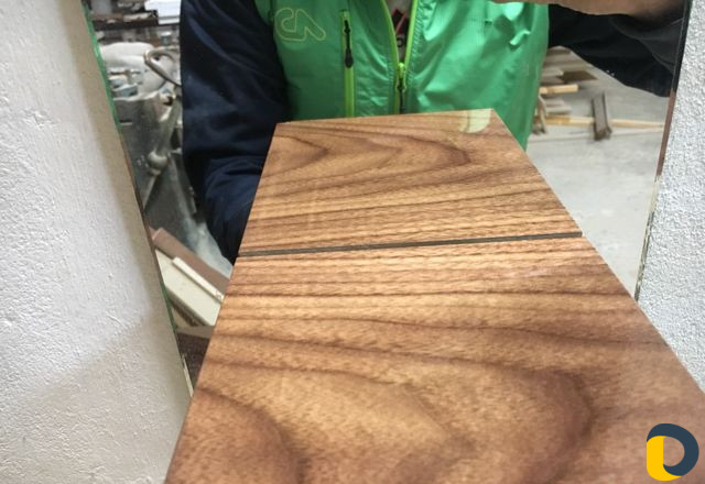 Шпонировка вакуумным прессом