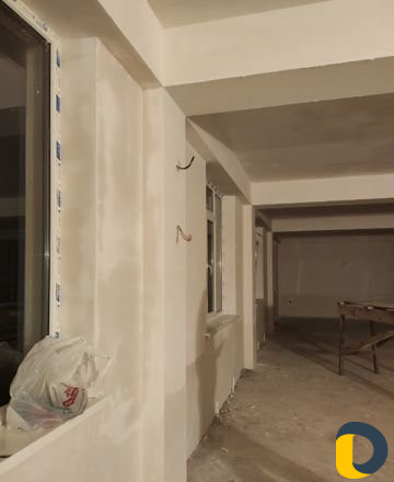 Штукатурка машинная механизированная