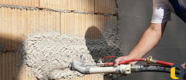 Штукатурка машинного нанесения, под обои и под пок