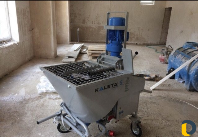 Штукатурка машинного нанесения