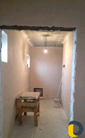 Штукатурка машинным способом работа под обои