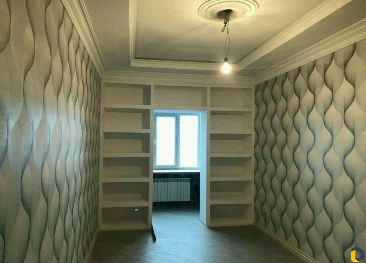 Штукатурка, шпаклевка, побелка, обои, карнизы