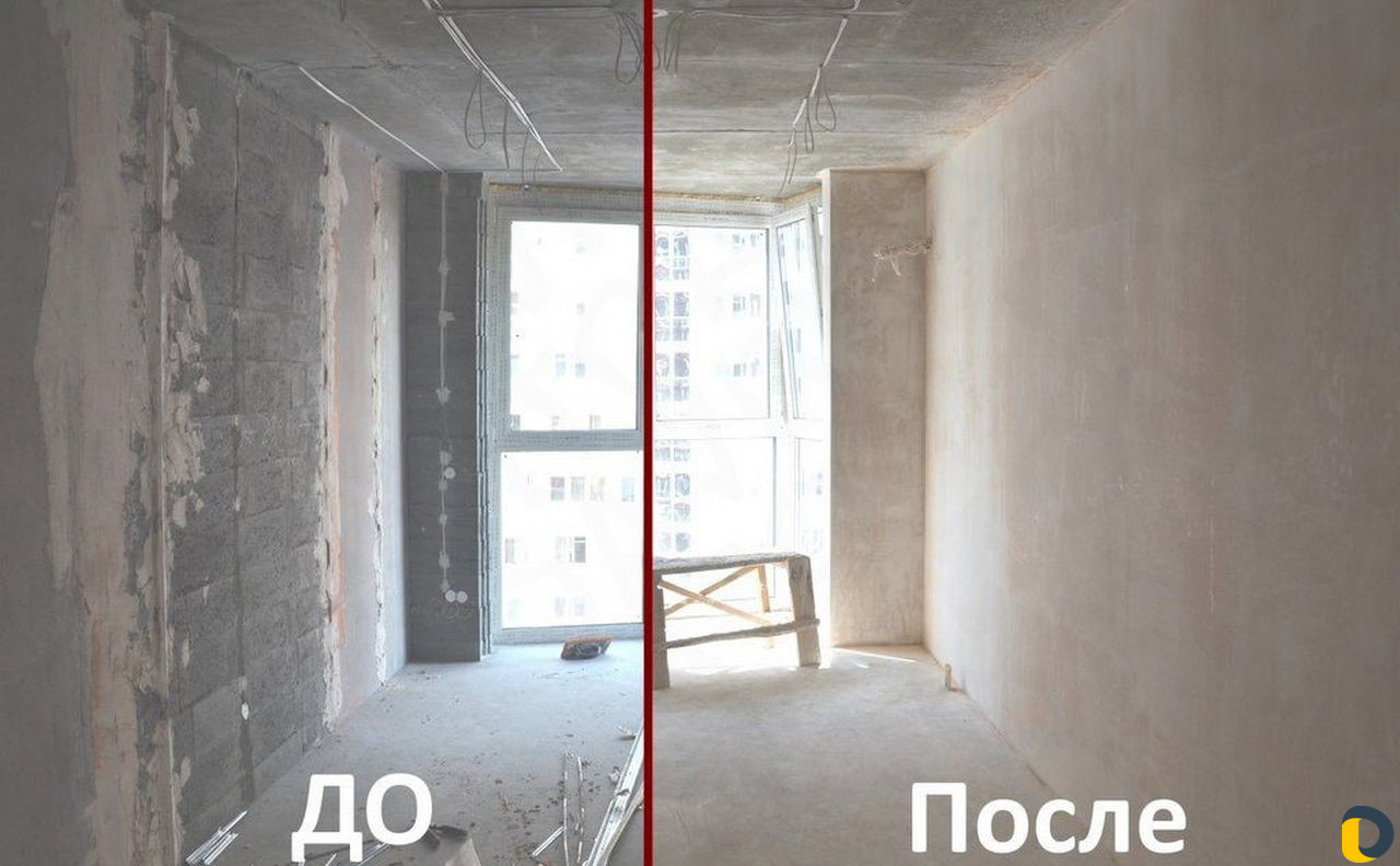 Штукатурка стен механизированным способом