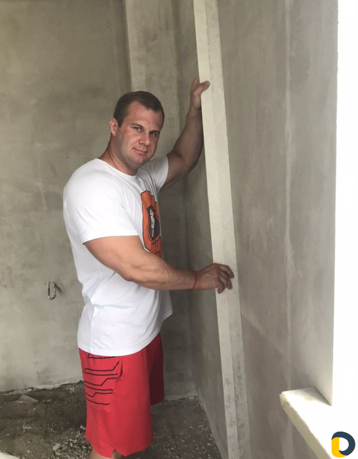 Штукатурка стен, потолков, стяжка пола