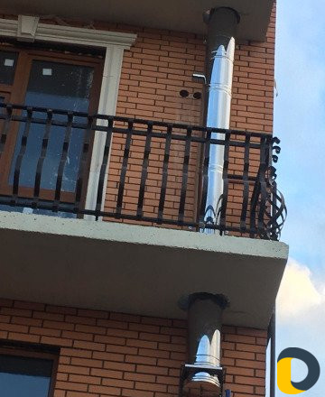 Система коллективных дымоходов
