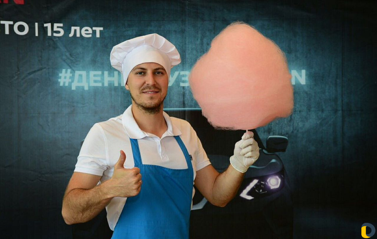 Сладкая вата, попкорн,яблоки в карамели, коктейли