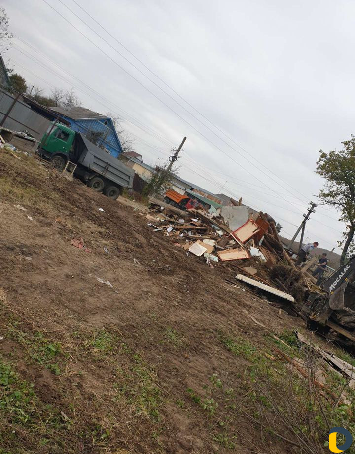 Слом домов,расчистка участков