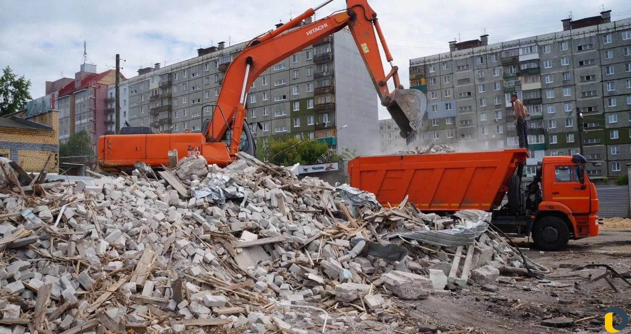 Слом/снос демонтаж домов