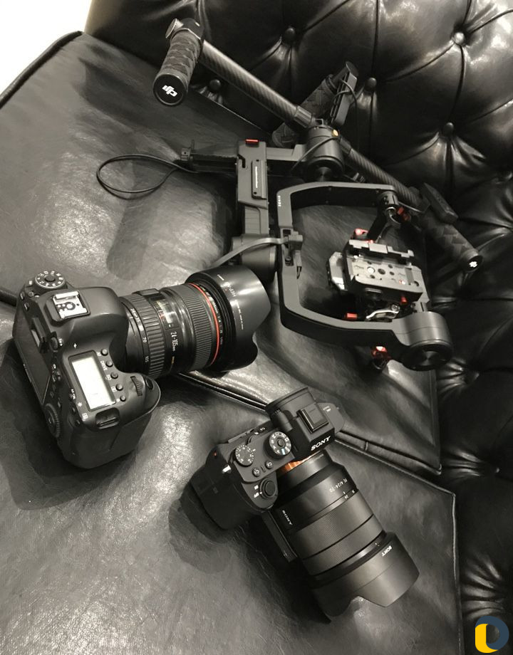 Sony a7 lll Ronin sc Mark lll Canon 6D Canon 500D