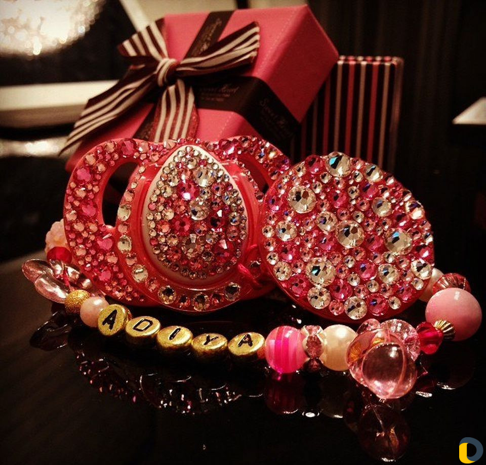 Соска пустышка Сваровски