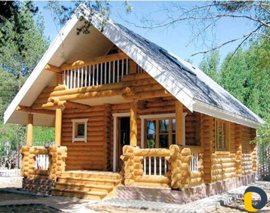 Срубы домов и бань