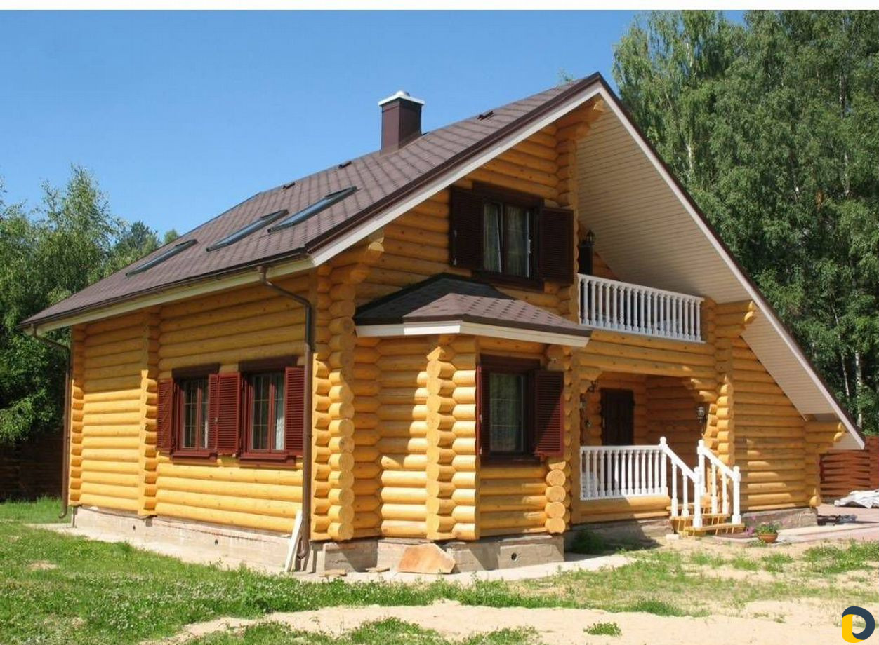 Срубы домов и бань