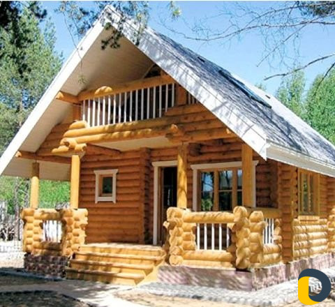 Срубы домов и бань