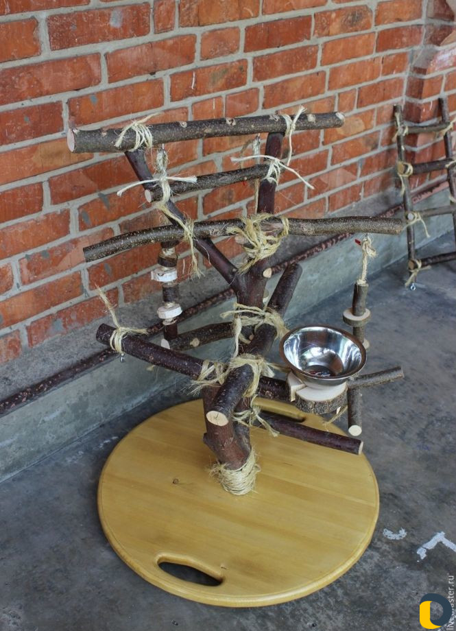 Стенд игровой для попугая