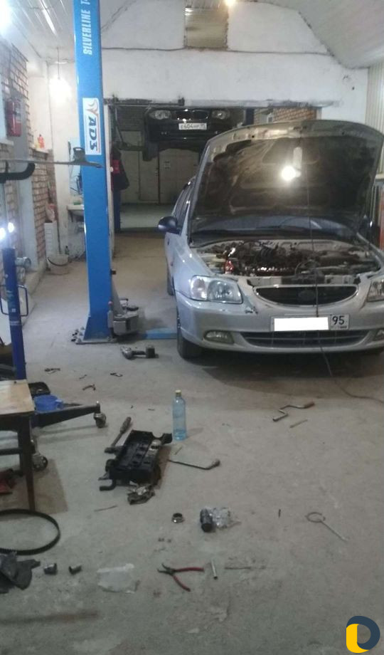 Сто ремонт Hyundai accent Хендай Акцент