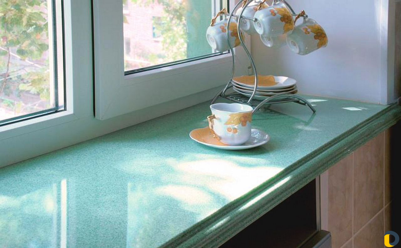 Столешницы кухонные из искуственного камня