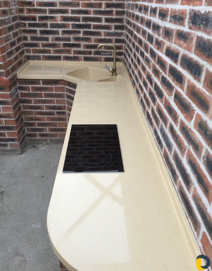 Столешницы кухонные из искуственного камня