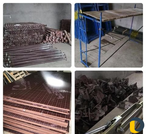 Строительные леса. Стойки для монолита.Фанера. Заж