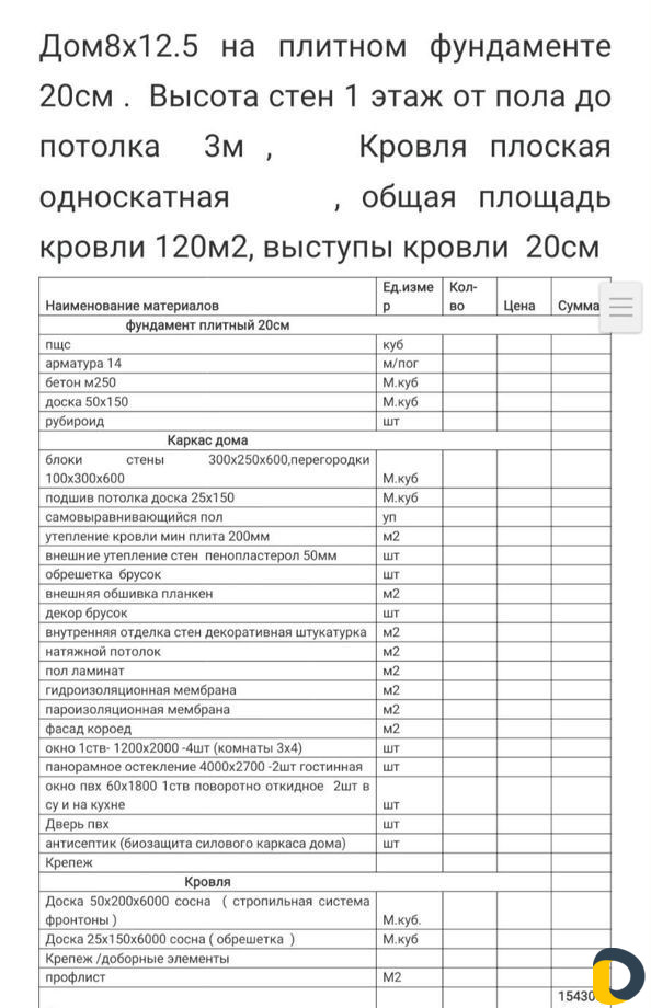 Строительство домов
