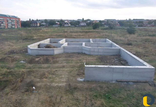 Строительство фундаментов Заливка фундамента