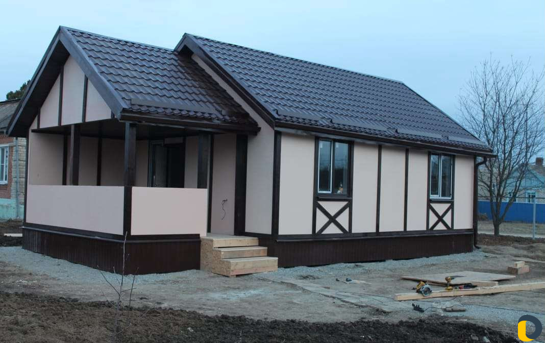 Строительство по каркасно-щитовой, сип, Гринборд т