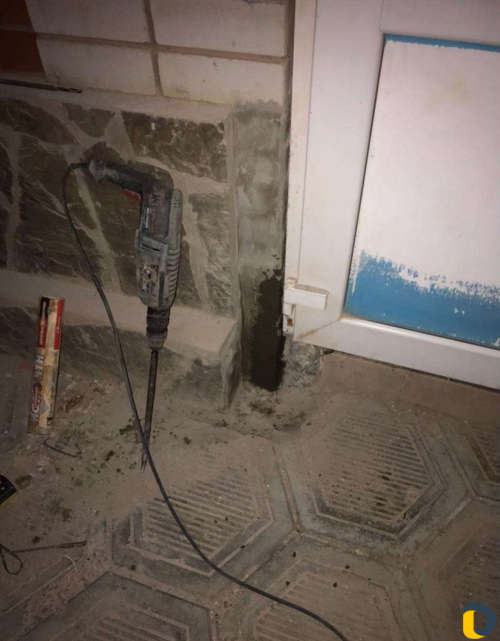 Стяжка домов металлическим каркасом