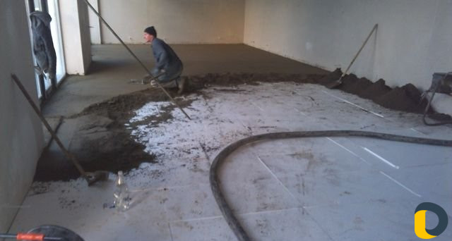 Стяжка «Избербаш» за 1 день