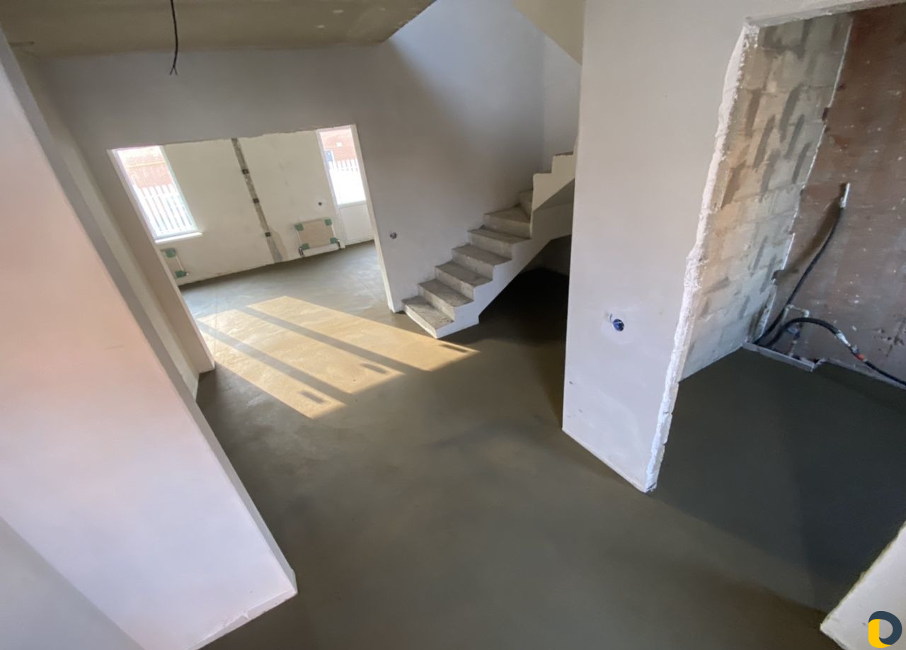 Стяжка пола, механизированная, полусухая, сухая