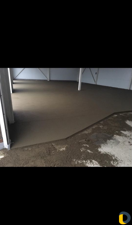 Стяжка пола, механизированная, полусухая, сухая