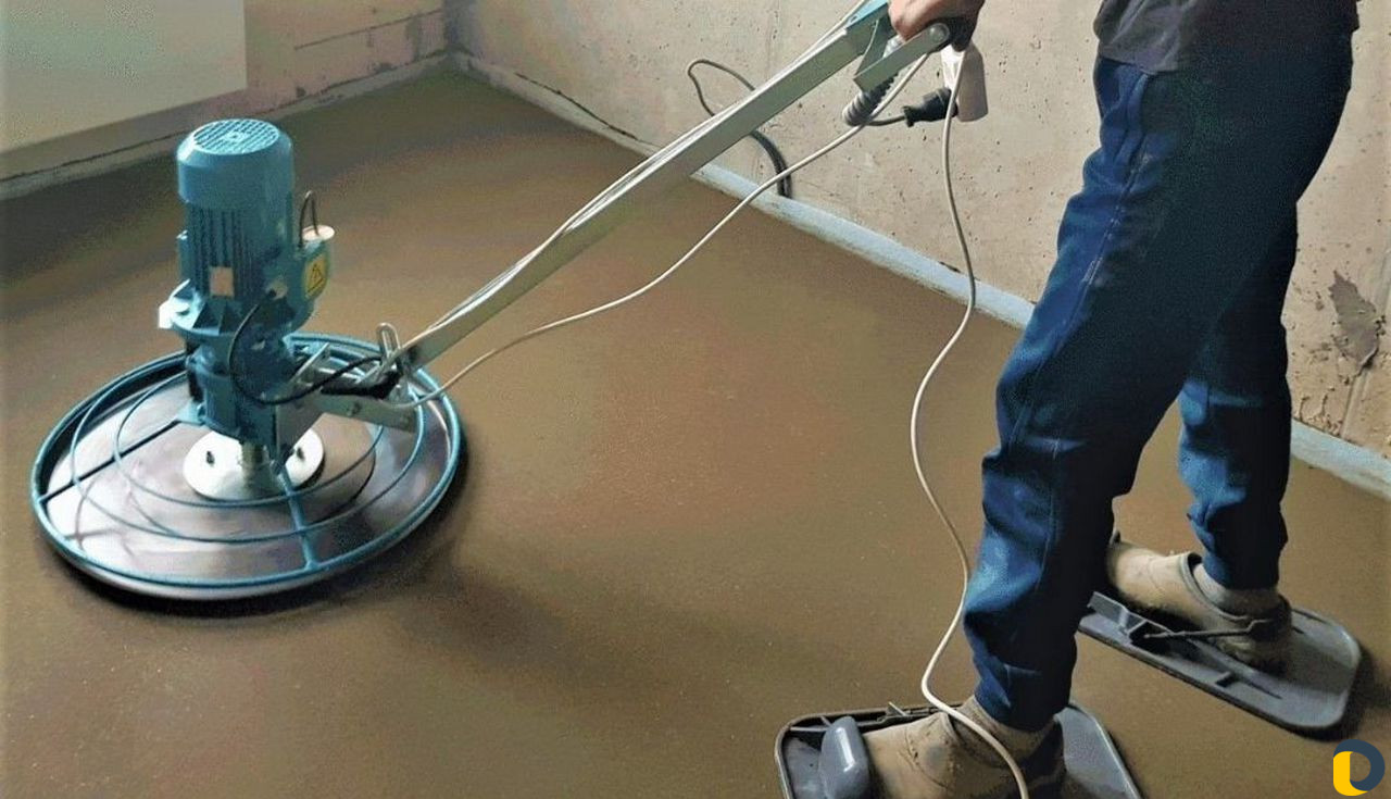 Стяжка пола механизированная