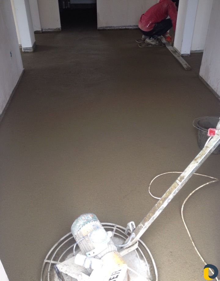 Стяжка пола механизированным способом