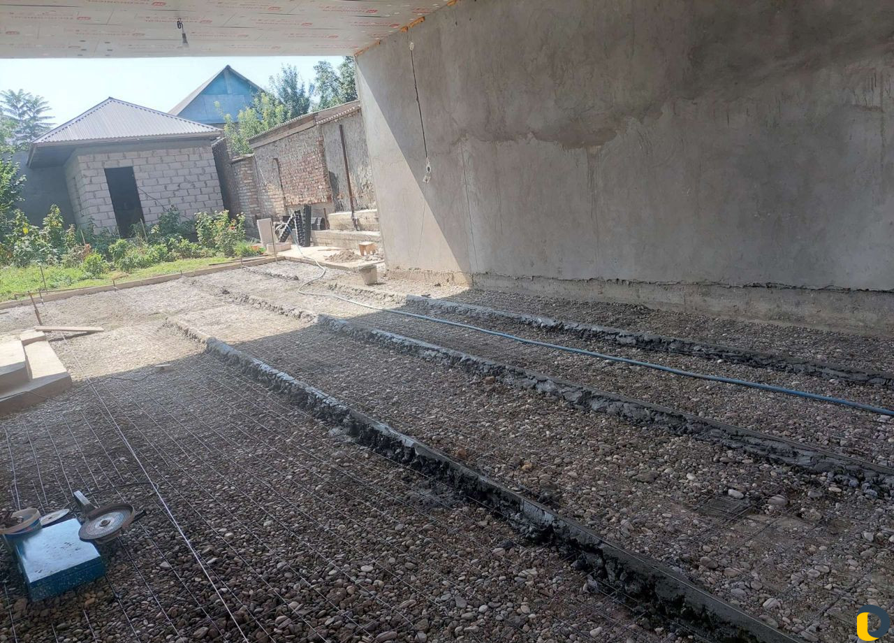 Стяжка пола штукатурка