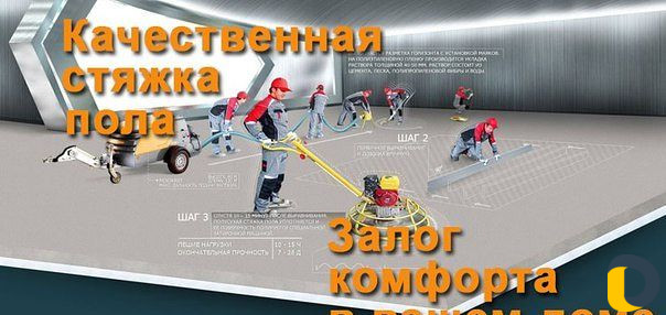 Стяжка пола