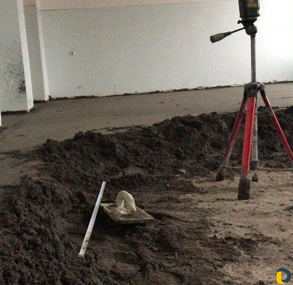 Стяжка пола за 1 день