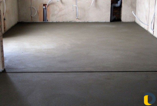 Стяжка пола за 1 день