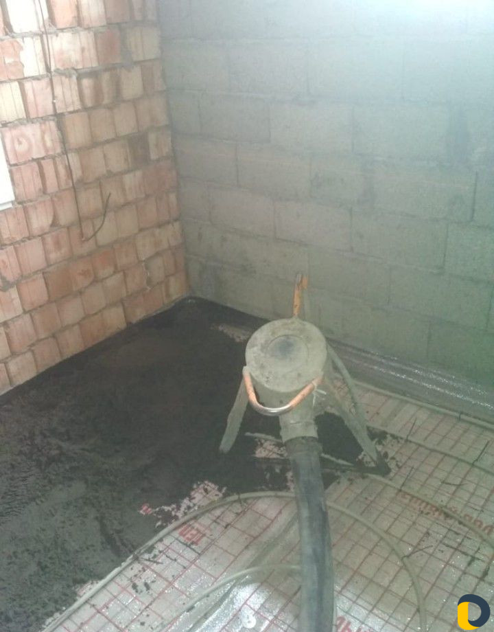 Стяжка пола за 1 день