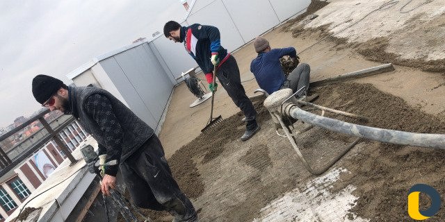 Стяжка пола, за 1 день