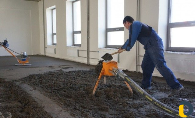 Стяжка пола за 1 день
