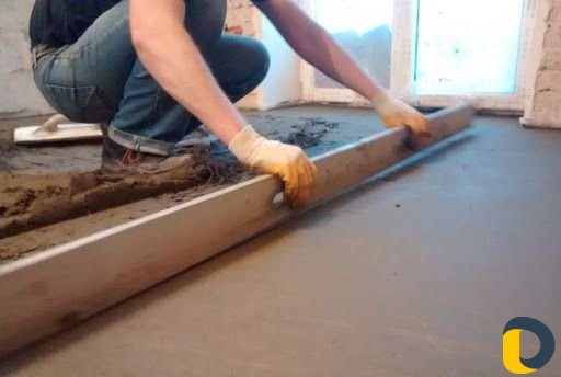 Стяжка пола за 1 день