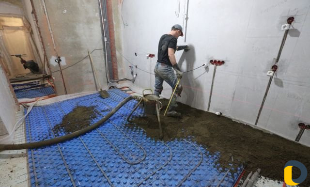 Стяжка пола за 1 день