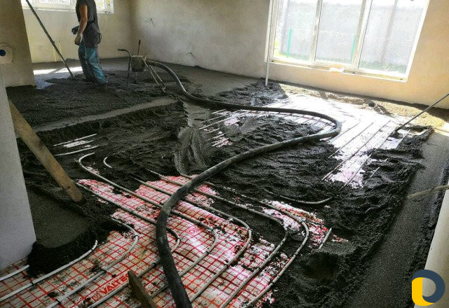 Стяжка пола за 1день