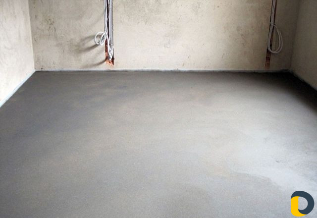 Стяжка пола за день