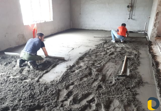 Стяжка пола за один день по немецкой