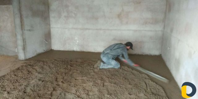 Стяжка пола за один день