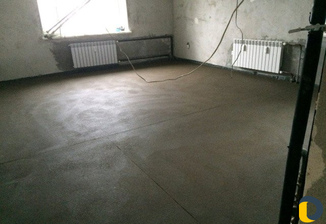 Стяжка пола за один день