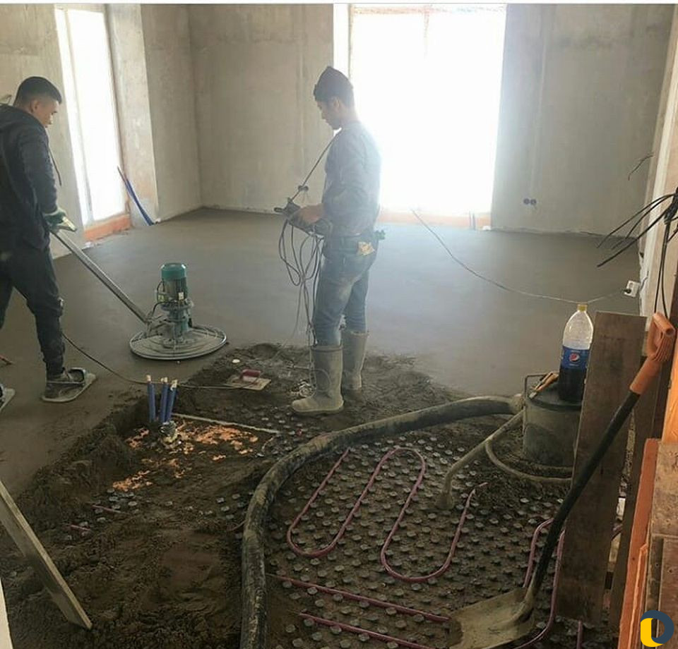 Стяжка пола за один день