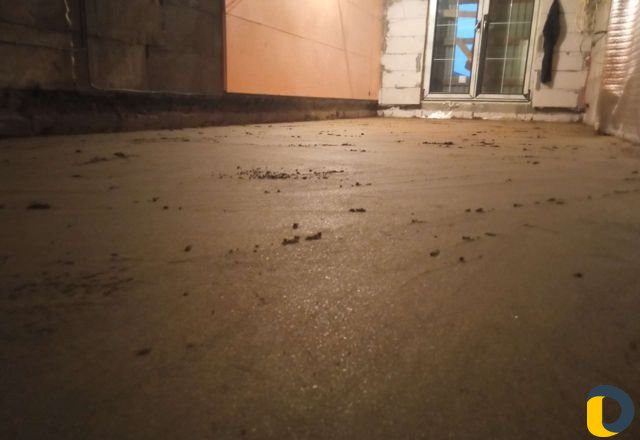 Стяжка пола за один день